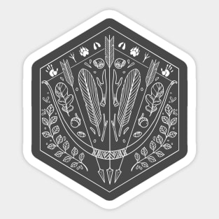 D&D Class Badge: Ranger Sticker